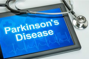 Parkinson's disease on physicians tablet